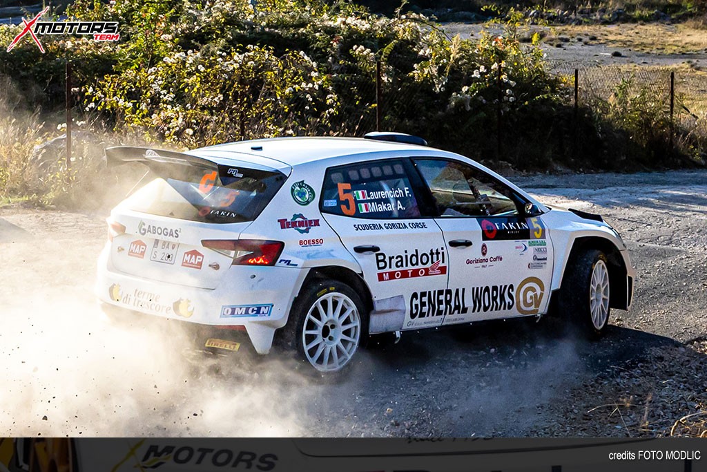 Rally: Laurencich è secondo assoluto al Poreč