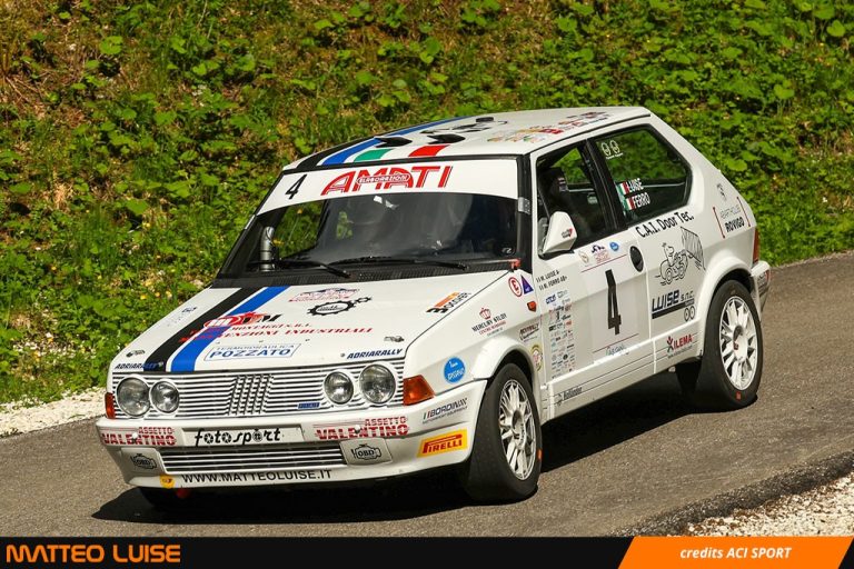 Rally: Luise sceglie la tattica al Valsugana Historic