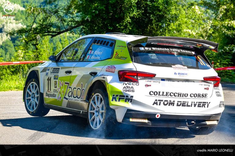 Rally: Razzini al giro di boa trentino dell'IRC