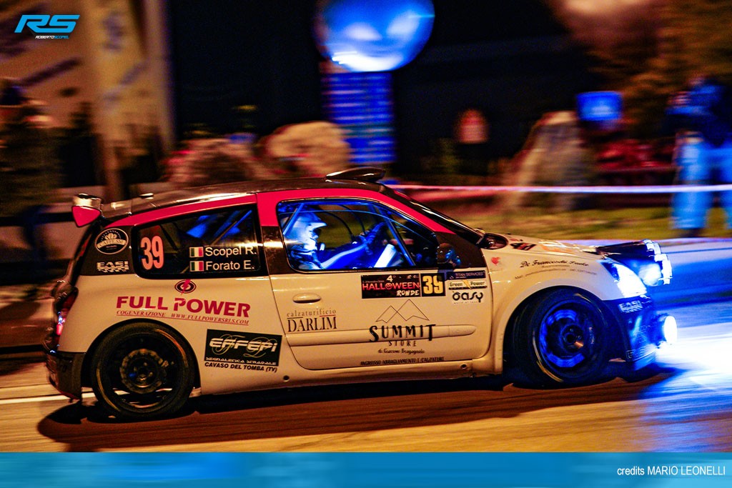Rally: Scopel accarezza il podio all'Halloween