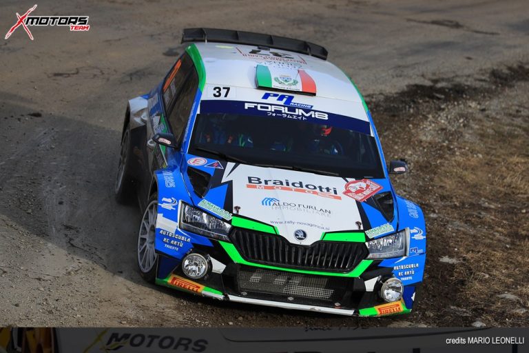Rally: Xmotors Team a Poreč con Laurencich