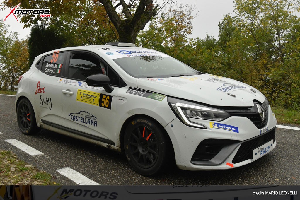 Rally: Zambon ai piedi del podio al Trentino