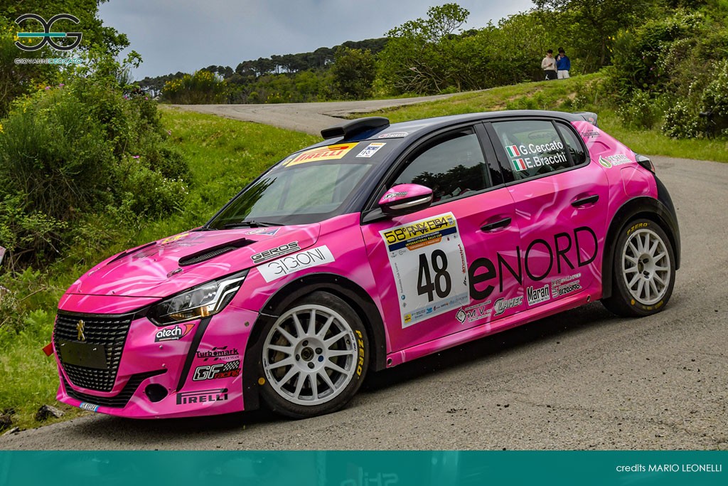 Rally: cambio in corsa per Ceccato Jr