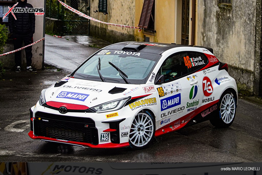 Rally: passo falso di Zanin al Ciocco