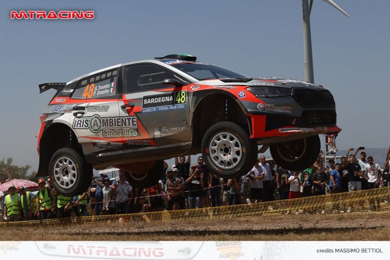 Rally: top Ten di Trentin Jr. all'Italia Sardegna