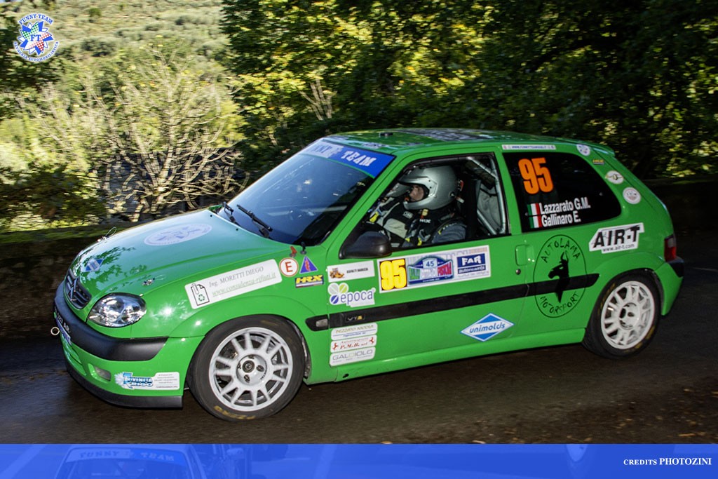 Rally: top ten per un Lazzarato sfortunato a Pistoia