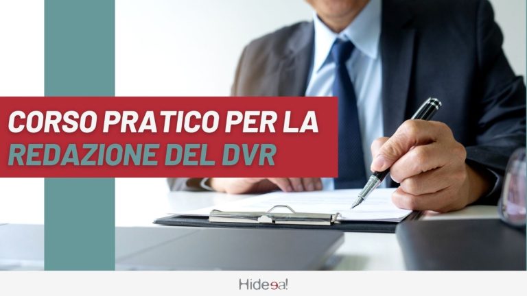 Redazione del DVR: due giorni di formazione con Hideea