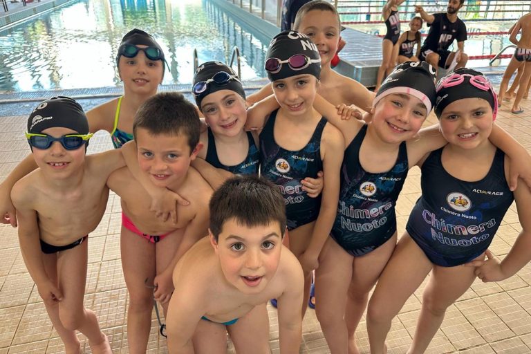 Ventiquattro medaglie per la Chimera Nuoto alle finali regionali Propaganda