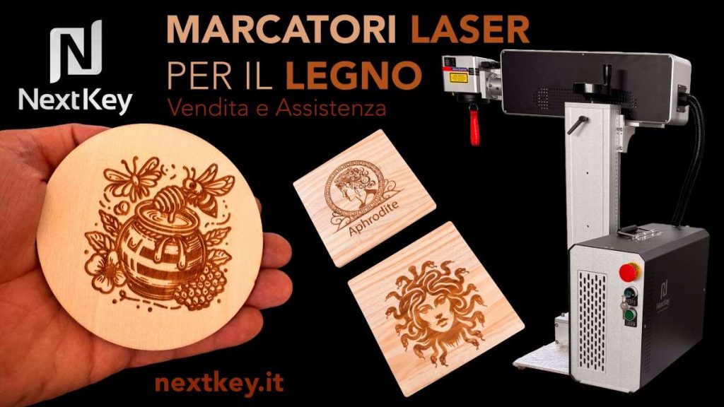 marcatori laser per il legno