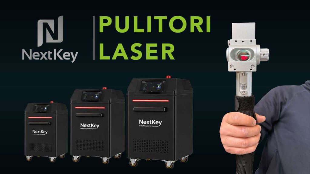 Pulitore laser per la rimozione della ruggine sul ferro utilizzato in carpenteria metallica