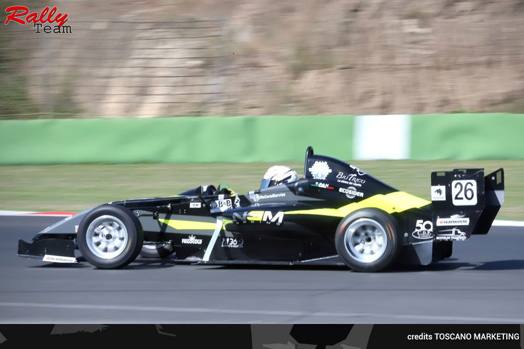 Pan sul podio di Vallelunga