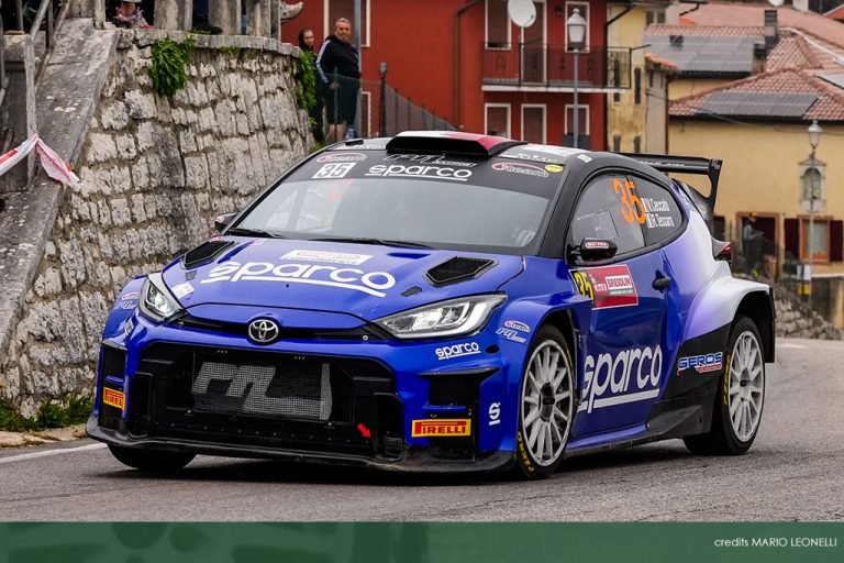 Un debutto positivo, per Ceccato, sulla Yaris